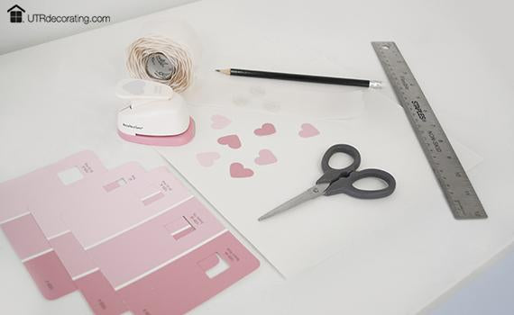 Say "I LOVE you" with this Valentine’s Day Paint Chip Art